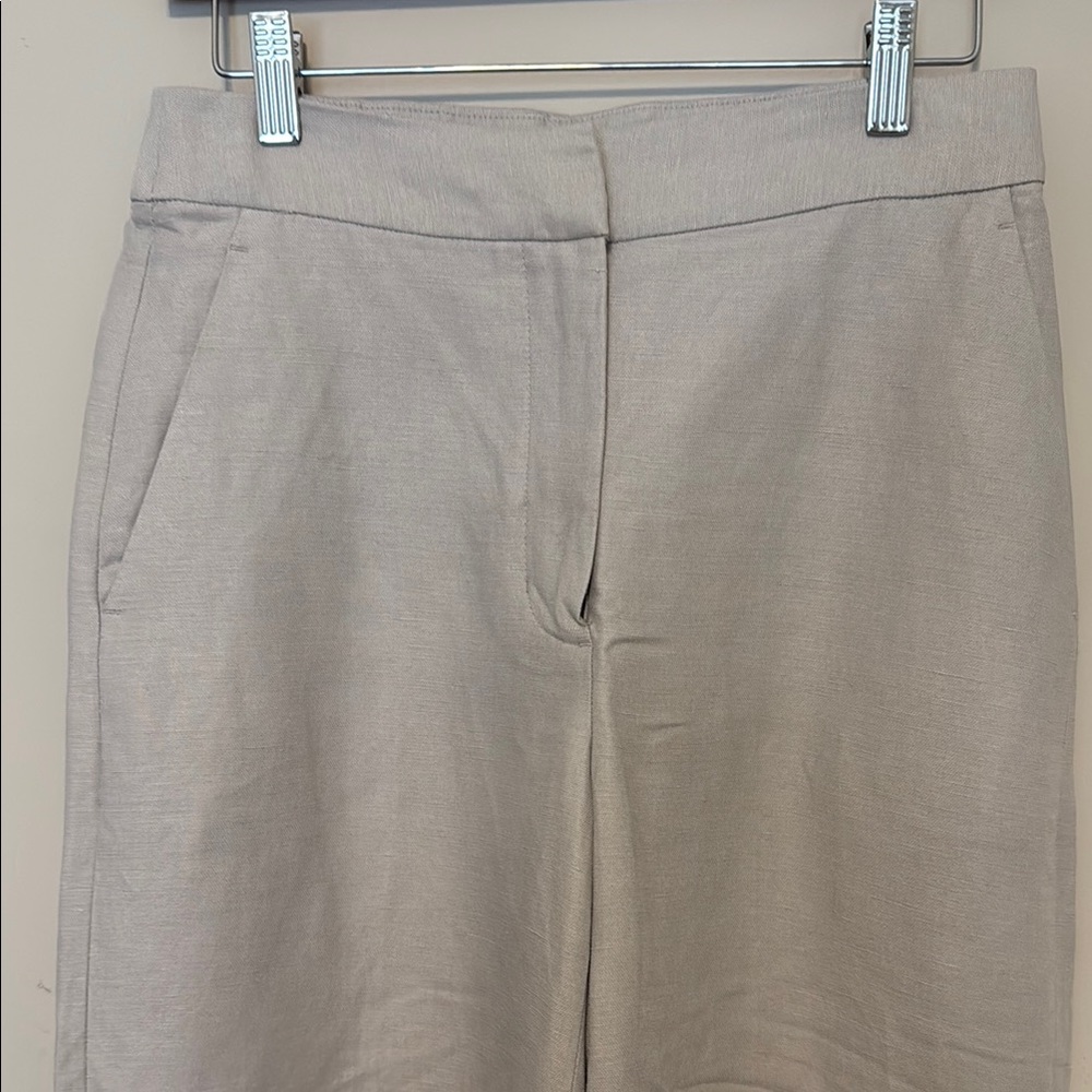 Aritzia Wilfred Limitless Cropped Linen blend Pant Size 2